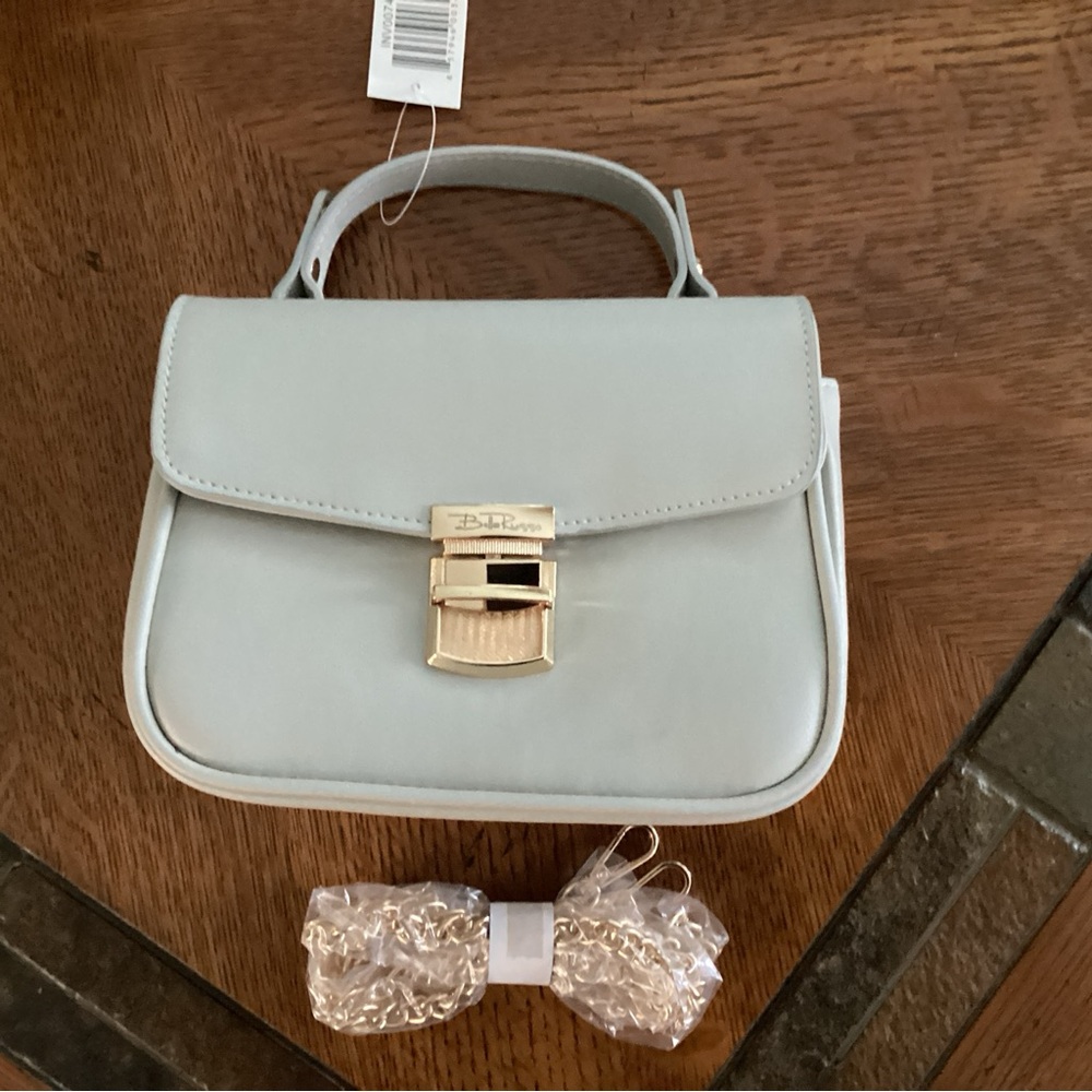 Bella Russo Light Gray Mini Bag